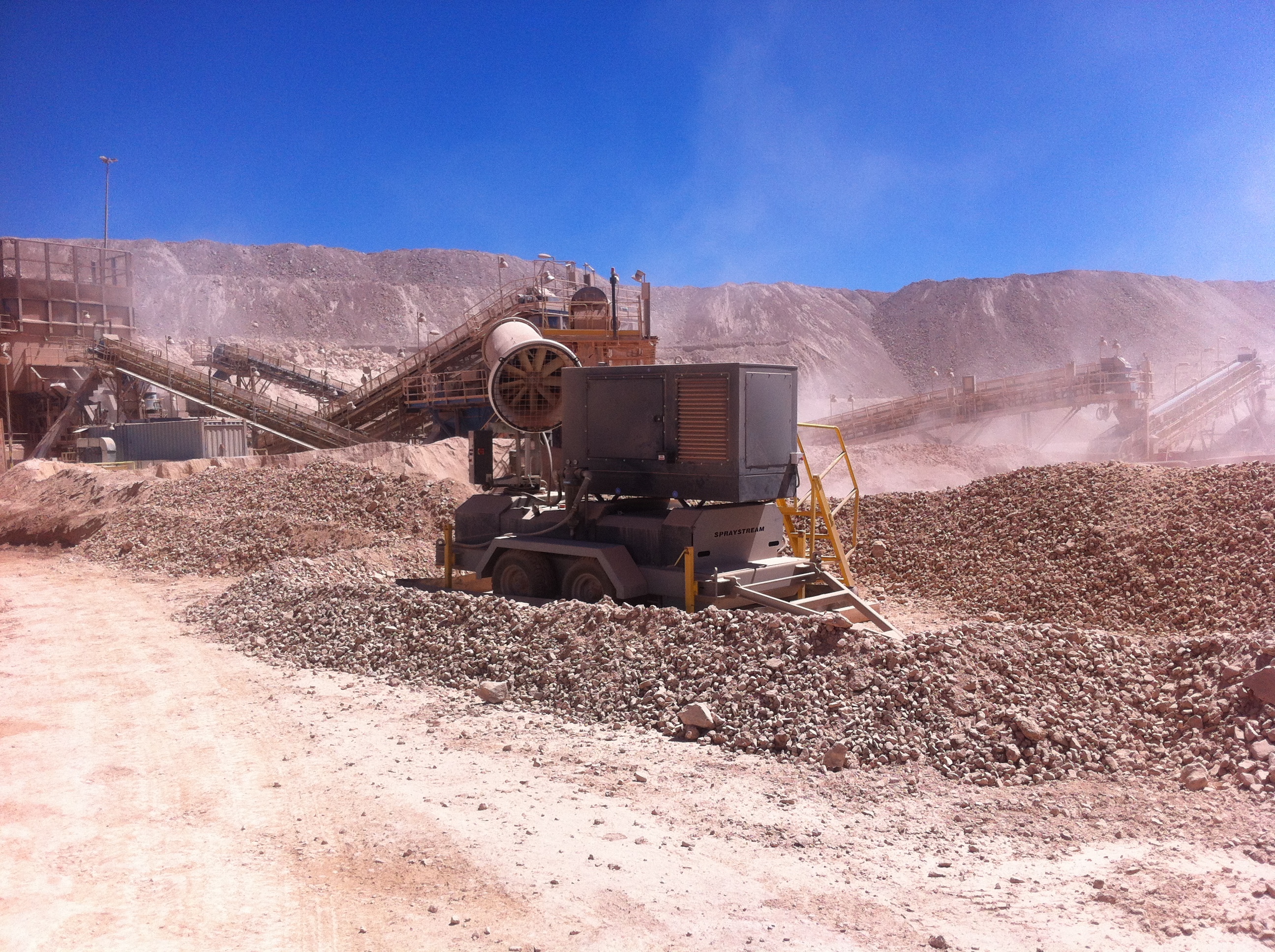 Amec Chili mining cannon S7 5 SS dust 002