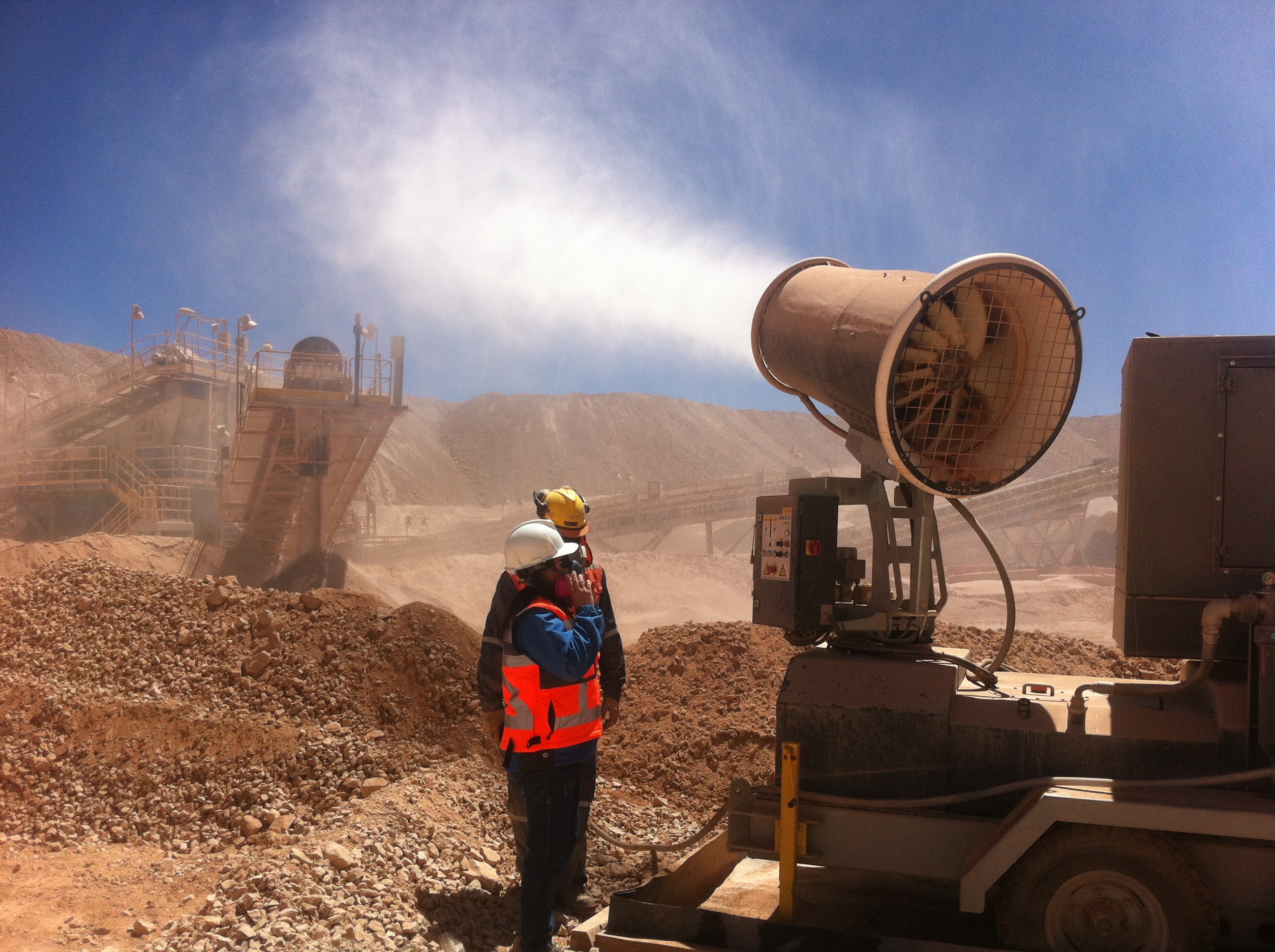 Amec Chili mining cannon S7 5 SS dust 03